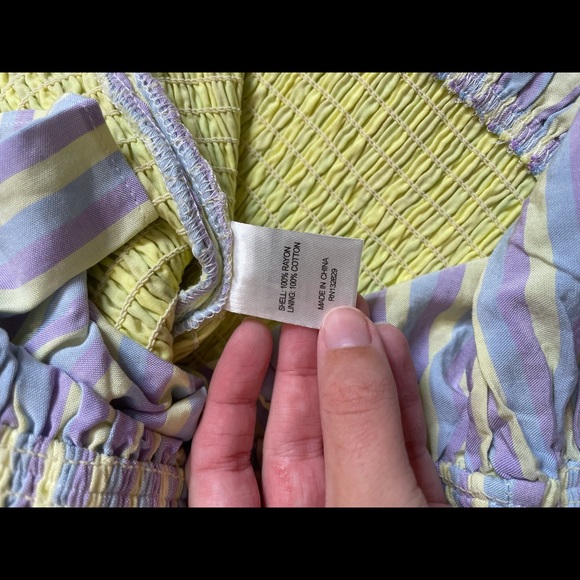 Lovers and friends piper smocked mini dress - Picture 4 of 6